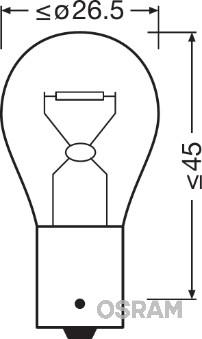 Osram 7507 - Bec, semnalizator aaoparts.ro