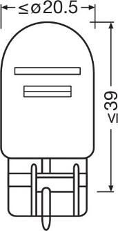 Osram 7515-2BL - Bec, semnalizator aaoparts.ro