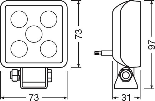 Osram LEDWL103-WD - Lumina de lucru aaoparts.ro