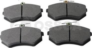 OSSCA 02480 - Set placute frana,frana disc aaoparts.ro