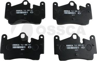 OSSCA 10148 - Set placute frana,frana disc aaoparts.ro