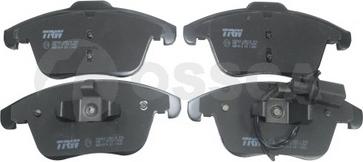 OSSCA 18200 - Set placute frana,frana disc aaoparts.ro