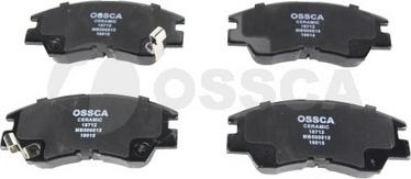 OSSCA 18712 - Set placute frana,frana disc aaoparts.ro