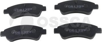 OSSCA 12230 - Set placute frana,frana disc aaoparts.ro