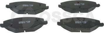 OSSCA 17796 - Set placute frana,frana disc aaoparts.ro