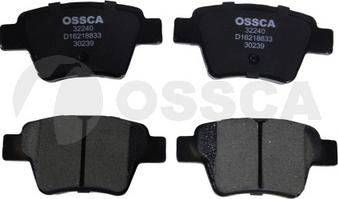 OSSCA 32240 - Set placute frana,frana disc aaoparts.ro