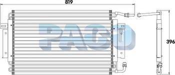 PACO CL3997 - Condensator, climatizare aaoparts.ro