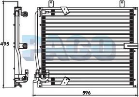 PACO CL3935 - Condensator, climatizare aaoparts.ro