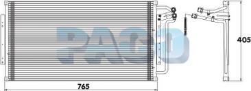 PACO CL3117 - Condensator, climatizare aaoparts.ro