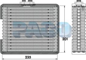 PACO EL-5057 - Evaporator,aer conditionat aaoparts.ro