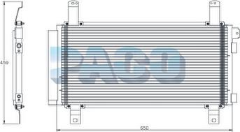 PACO PL5556 - Condensator, climatizare aaoparts.ro