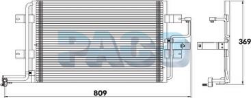 PACO PL3182 - Condensator, climatizare aaoparts.ro