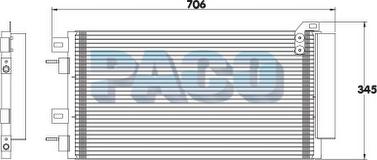 PACO PL3294 - Condensator, climatizare aaoparts.ro