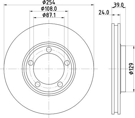 Pagid 50290 - Disc frana aaoparts.ro