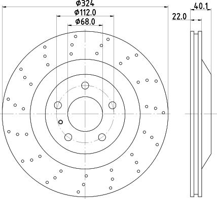 Pagid 65025 - Disc frana aaoparts.ro