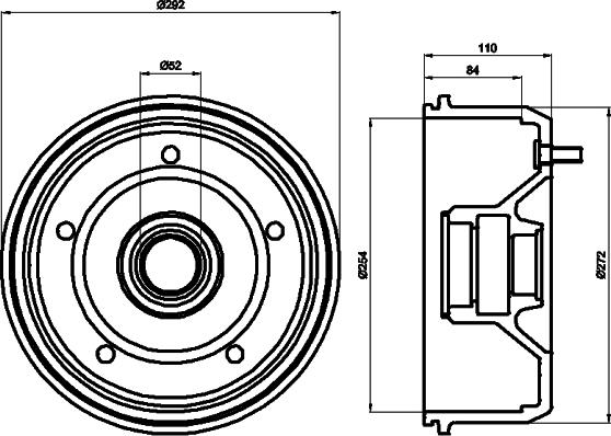 Pagid 61279 - Tambur frana aaoparts.ro