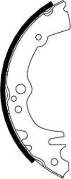 Pagid H9535 - Set saboti frana aaoparts.ro
