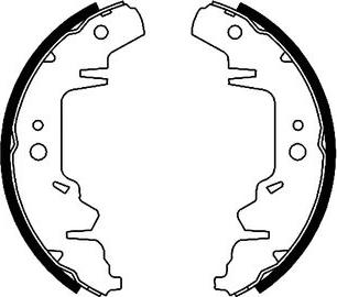 Pagid H8995 - Set saboti frana aaoparts.ro