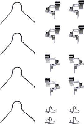 Pagid K0005 - Set accesorii, placute frana aaoparts.ro