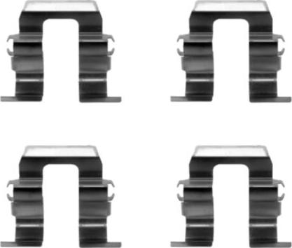 Pagid K0126 - Set accesorii, placute frana aaoparts.ro