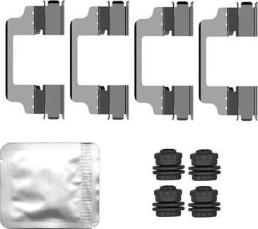 Pagid K0796 - Set accesorii, placute frana aaoparts.ro