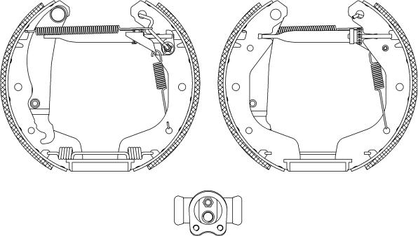 Pagid R0620 - Set saboti frana aaoparts.ro