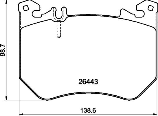 Pagid T4568 - Set placute frana,frana disc aaoparts.ro