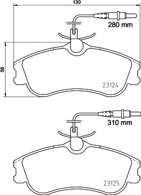 Pagid T5099 - Set placute frana,frana disc aaoparts.ro