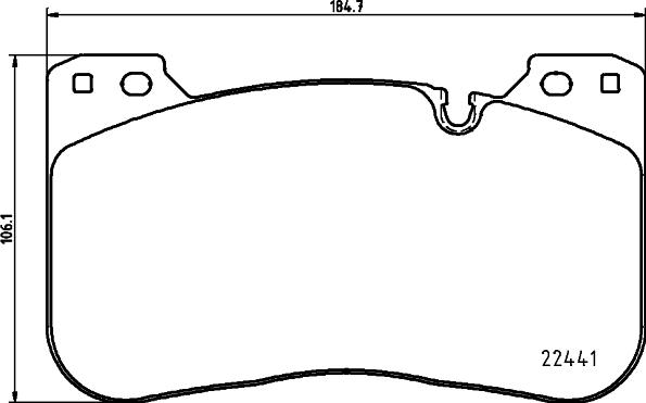 FMSI-VERBAND 9398D2155 - Set placute frana,frana disc aaoparts.ro