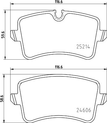 AUDI 4H0 698 451 R - Set placute frana,frana disc aaoparts.ro