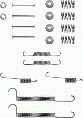 Pagid X0029 - Set accesorii, sabot de frana aaoparts.ro