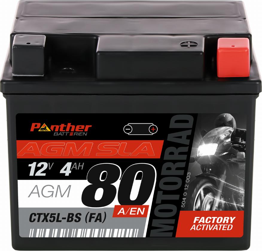 PANTHER MB.5041233 - Baterie de pornire aaoparts.ro