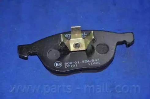 Parts-Mall PKH-E06 - Set placute frana,frana disc aaoparts.ro