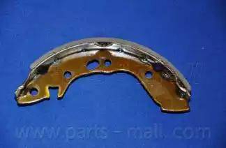 Parts-Mall PLA-001 - Set saboti frana aaoparts.ro