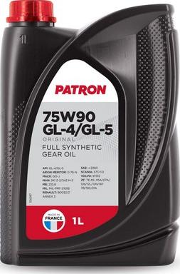 Patron 2305 - Ulei cutie viteze manuala aaoparts.ro