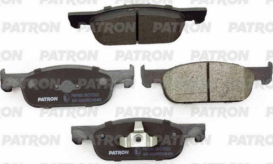 Patron PBP088 - Set placute frana,frana disc aaoparts.ro