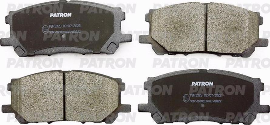 Patron PBP1329 - Set placute frana,frana disc aaoparts.ro