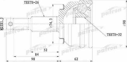 Patron PCV9819 - Set articulatie, planetara aaoparts.ro