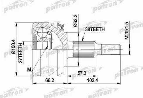 Patron PCV4032 - Set articulatie, planetara aaoparts.ro
