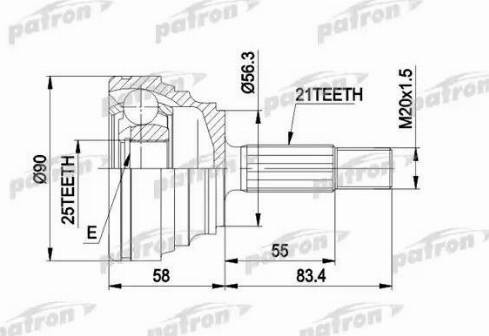 Patron PCV1204 - Set articulatie, planetara aaoparts.ro