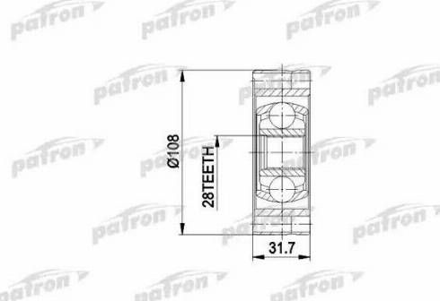 Patron PCV3024 - Set articulatie, planetara aaoparts.ro