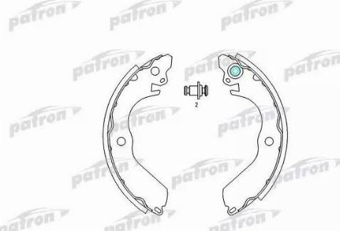 Patron PSP403 - Set saboti frana aaoparts.ro