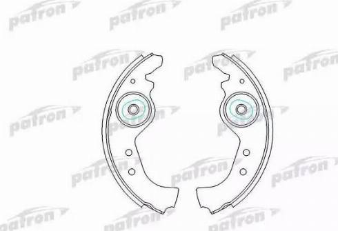 Patron PSP027 - Set saboti frana aaoparts.ro