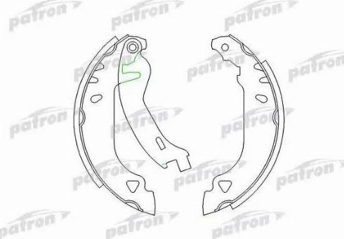Patron PSP263 - Set saboti frana aaoparts.ro