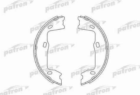 Patron PSP227 - Set saboti frana, frana de mana aaoparts.ro