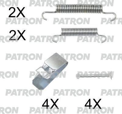 Patron PSRK0238 - Set accesorii, sabot de frana aaoparts.ro