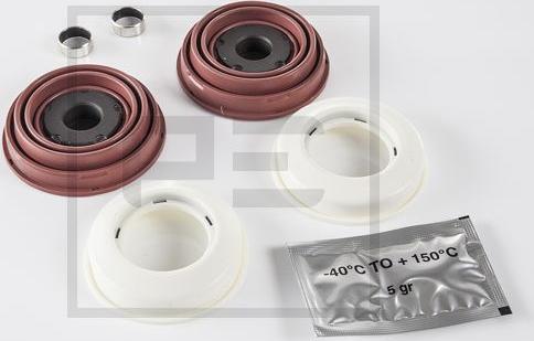 PE Automotive 016.201-00A - Set reparatie, etrier aaoparts.ro