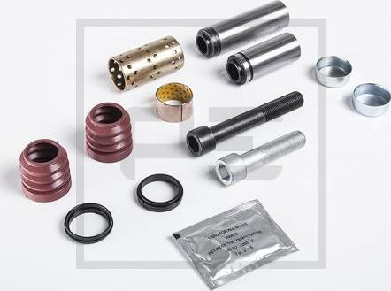 PE Automotive 016.720-00A - Set reparatie, etrier aaoparts.ro