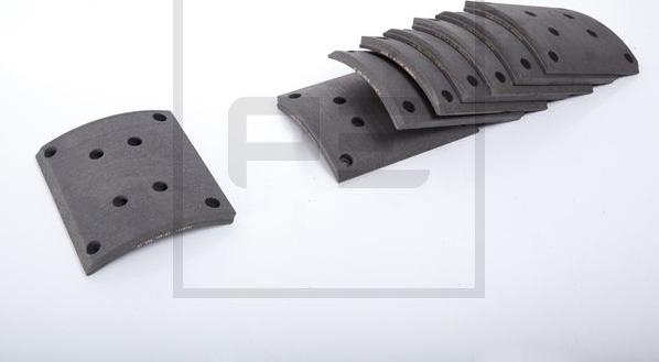 PE Automotive 086.109-00A - Set garnituri de frictiune, frana tambur aaoparts.ro