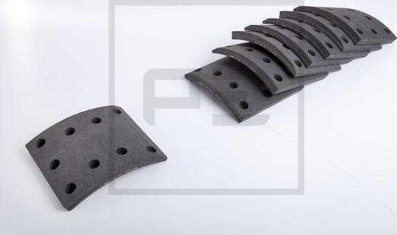 PE Automotive 08610000A - Set garnituri de frictiune, frana tambur aaoparts.ro